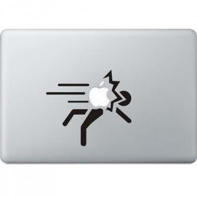Gooiende Appels Macbook Stickers